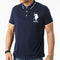 Polo USPA Double Horse Bleu Marine