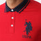 Polo USPA Double Horse Rouge