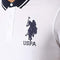 Polo USPA Double Horse Blanc