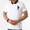 Polo USPA Double Horse Blanc